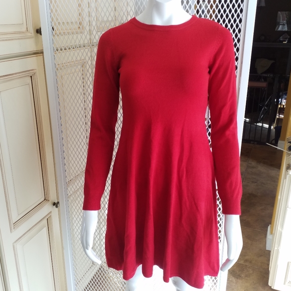 Gorgeius Open-Back Bow Tie Vince Camuto Sweater Dress. NEW - Picture 5 of 8